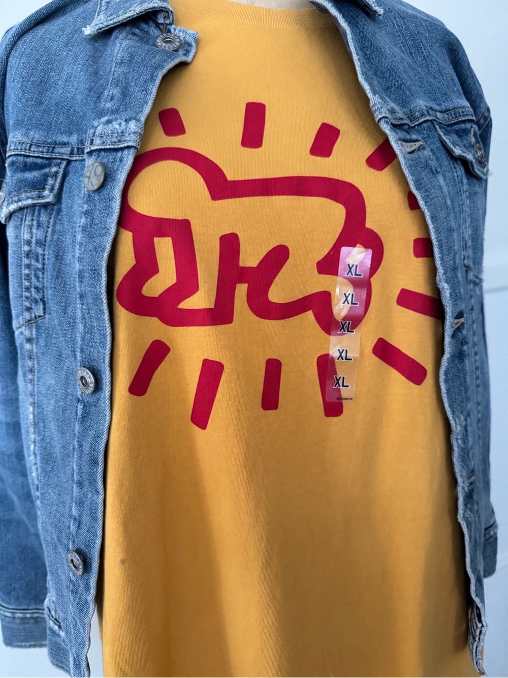 UNIQLO KEITH HARING “RADIANT BABY” T, first major exhibition, 1982, NYC
